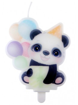 Bougie anniversaire Panda