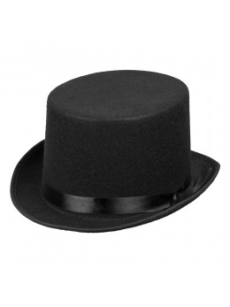 Chapeau haut de forme feutre noir