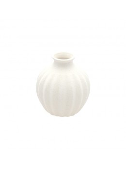 Vase céramique blanc 10cm