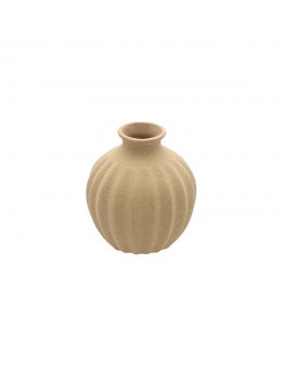 Vase céramique sable 10cm