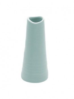 Vase céramique catane bleu brume 14cm