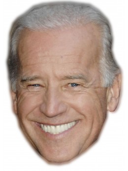 Masque carton Joe Biden