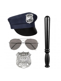 Set déguisement accessoires police