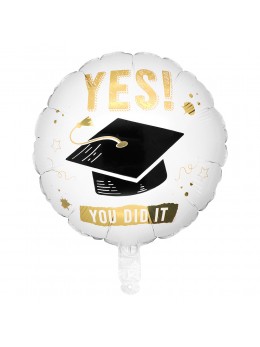 Ballon alu graduate diplome 45cm