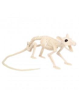 Déco squelette de rat 46cm