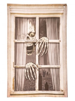 Toile imprimée squelette d'Halloween