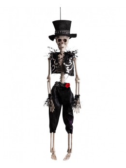 Déco squelette mexicain 40cm