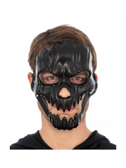 Masque squelette noir