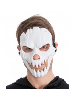 Masque squelette blanc