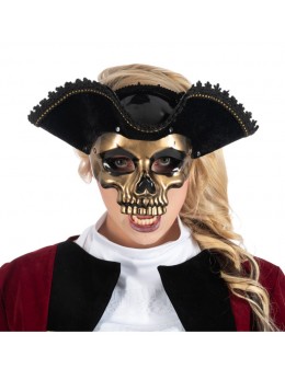 Masque tête de mort pirate