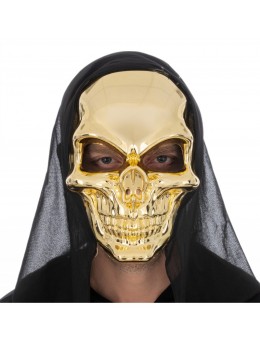 Masque squelette or