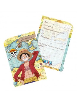 8 invitations One Piece