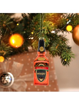 Boule de Noël bouteille whisky
