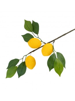 Branche 3 citrons 51cm