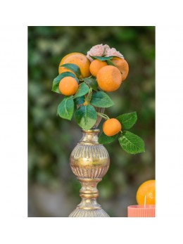 Branche 5 mandarines 50cm