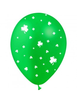 10 Ballons trèfles Saint Patrick