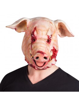 Masque cochon sanglant
