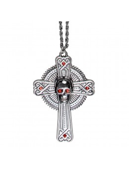 Collier croix Skull Cross