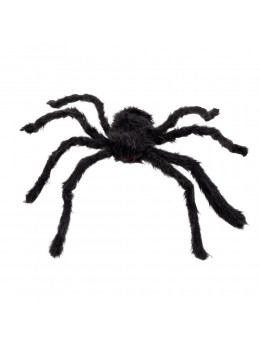 Araignée velue noire 65cm
