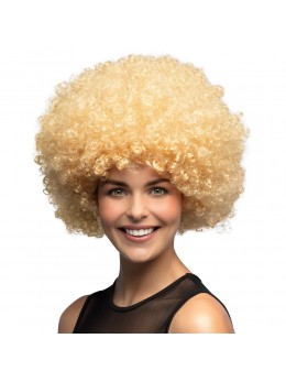 Perruque Afro Blonde